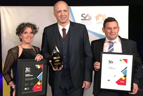 WINNER  of the 2018 SA Training Awards Industry Collaboration Award 