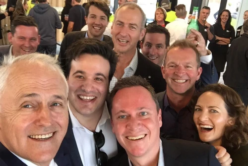 Prime Minister Malcolm Turnbull officially opens the Kangaroo Island Airport Redevelopment